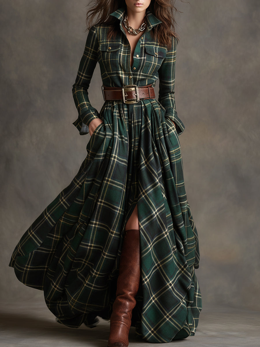 EVELYN – CLASSIC ELEGANT SHIRT DRESS