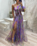 Wrenna - Elegant Split Dress