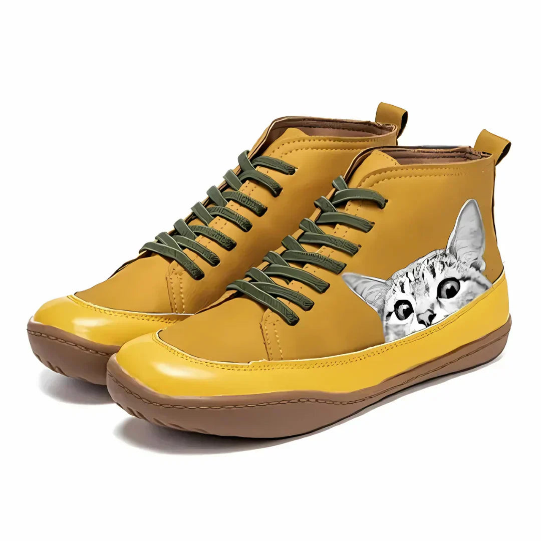 ELENA – LEATHER BOOTS FOR CAT LOVERS