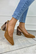 MYRALITHRA – LEOPARD PRINT HEEL SLINGBACKS