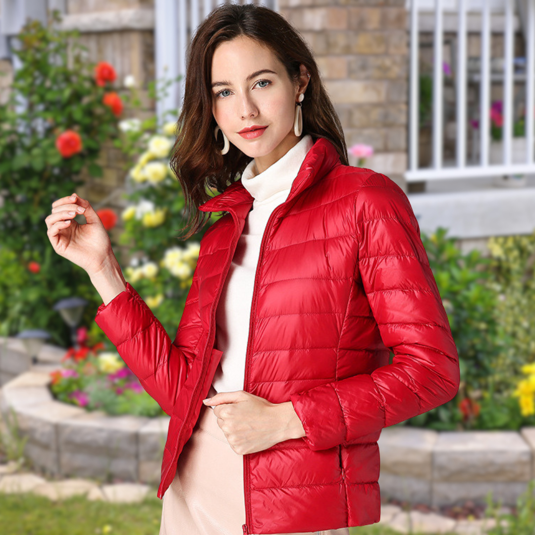 Seraphina | White Down Waterproof Jacket