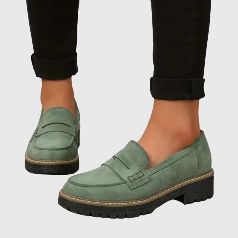 Melania - Timeless Suede Loafers