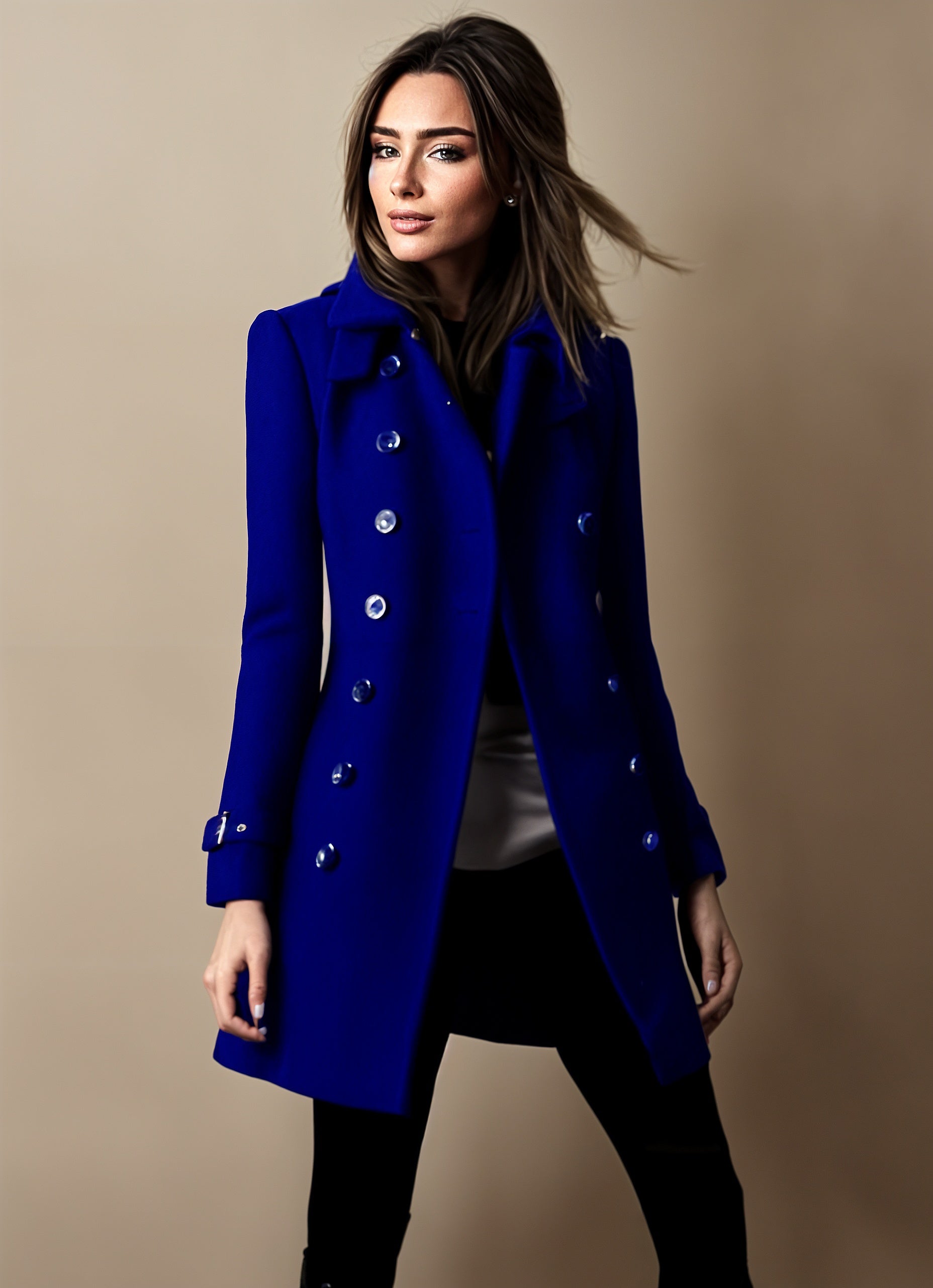 Lilac - Women's Trench Coat