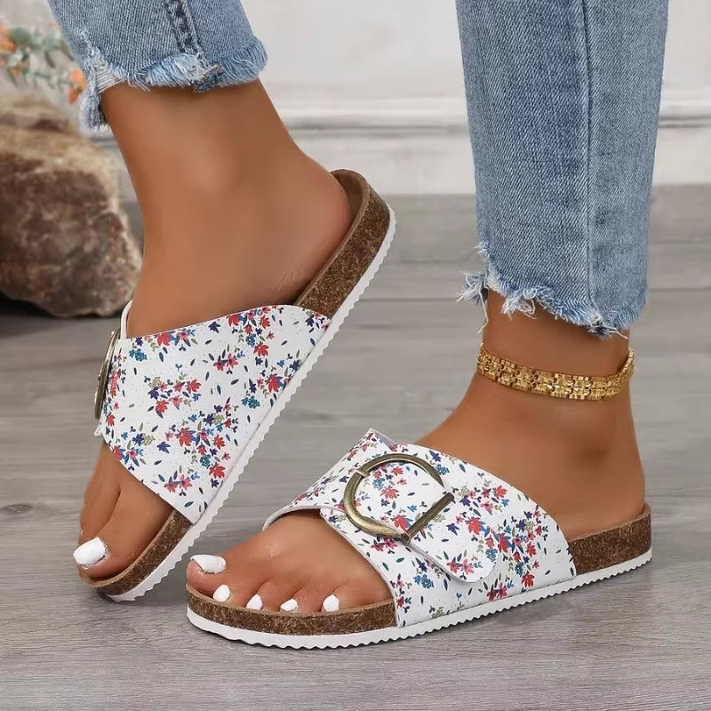 Bellevue - Buckle Mule Slide