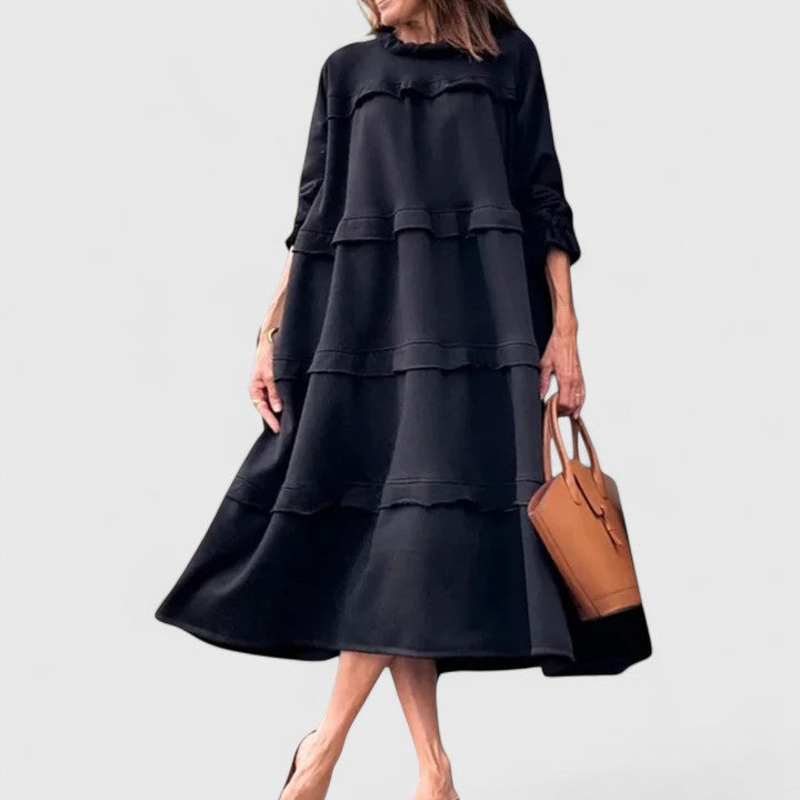 LYSAVYNNE – SOPHISTICATED MIDI DRESS