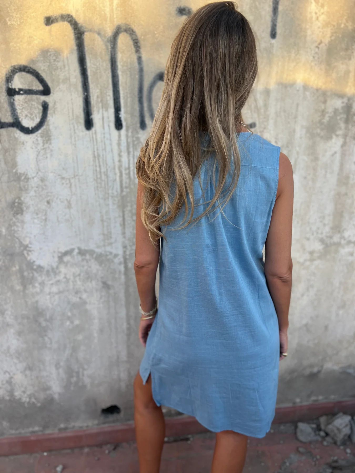 Macy - Comfy Cotton and Linen Summer Dress