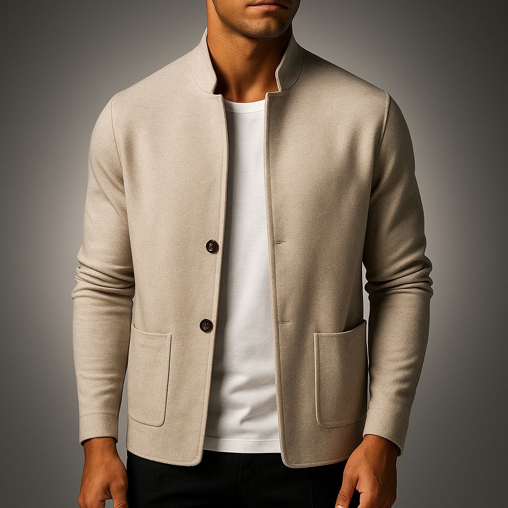 SORENYA – KNITTED CARDIGAN FRONT POCKET