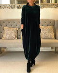 Iris - Velvet Winter Dress