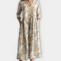 Unda - Boho Maxi Dress Made of Soft Premium Fabric