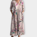 Radegunda - Boho Maxi Dress Made from Soft Premium Fabric
