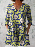 Galina - Long V-Neck Shirt