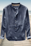 TRAVIS – RELAXED FIT BREATHABLE LINEN TOP