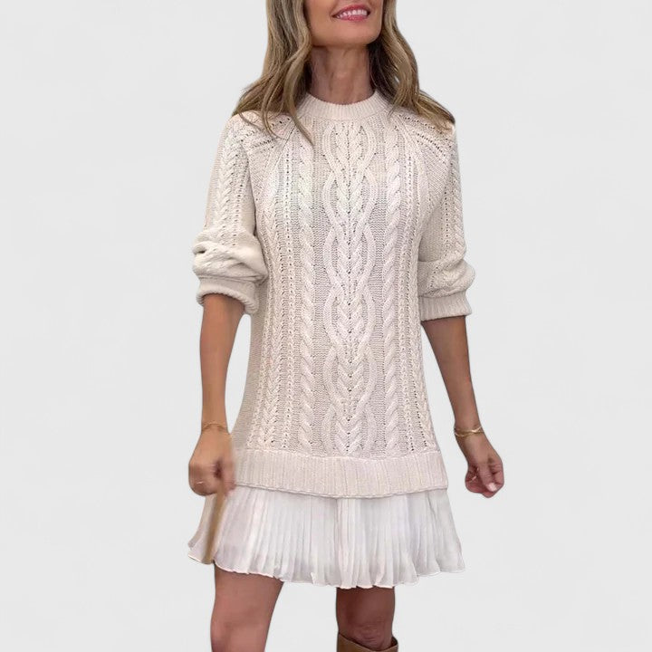 Faerelune- Elegant Sweater Dress