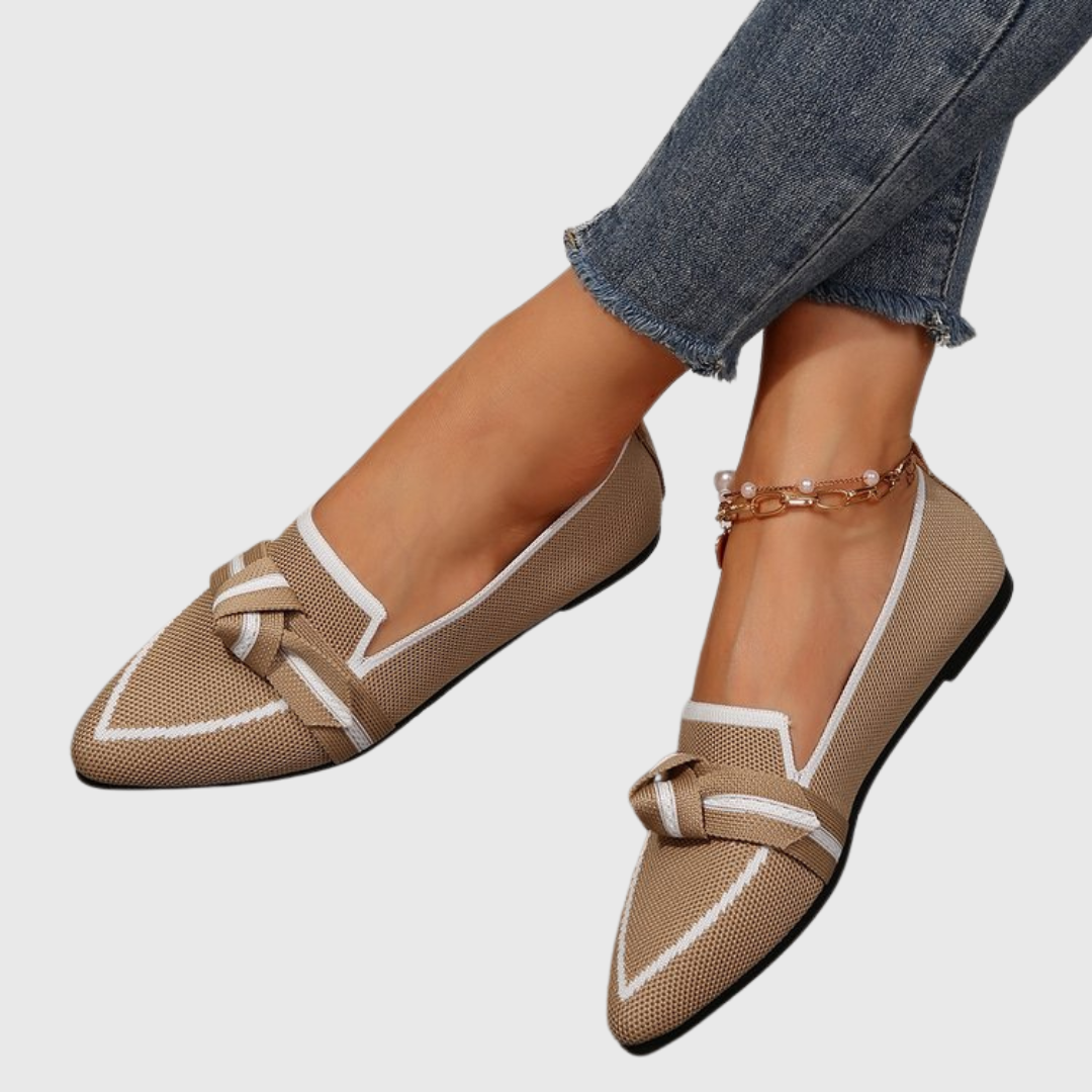 Mirella - Knotted Comfort Loafers