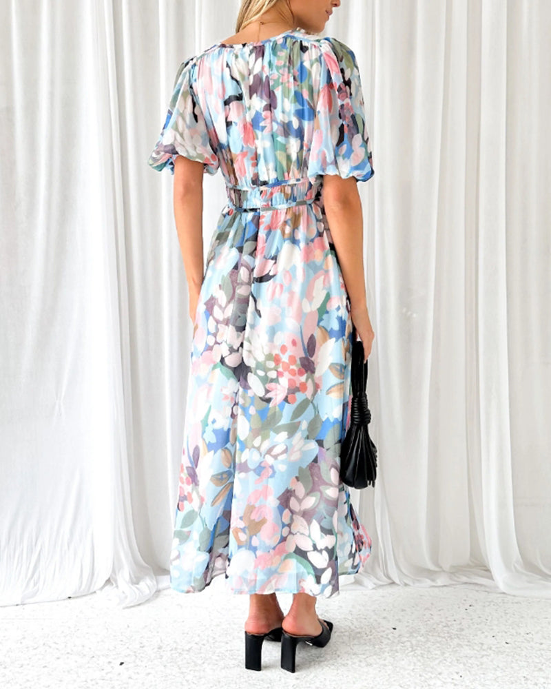 Elvira - Long Boho Style Dress