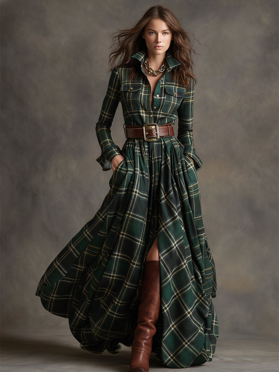 EVELYN – CLASSIC ELEGANT SHIRT DRESS