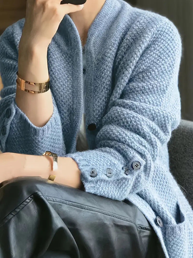 Hannah - Casual Style Knitted Sweater