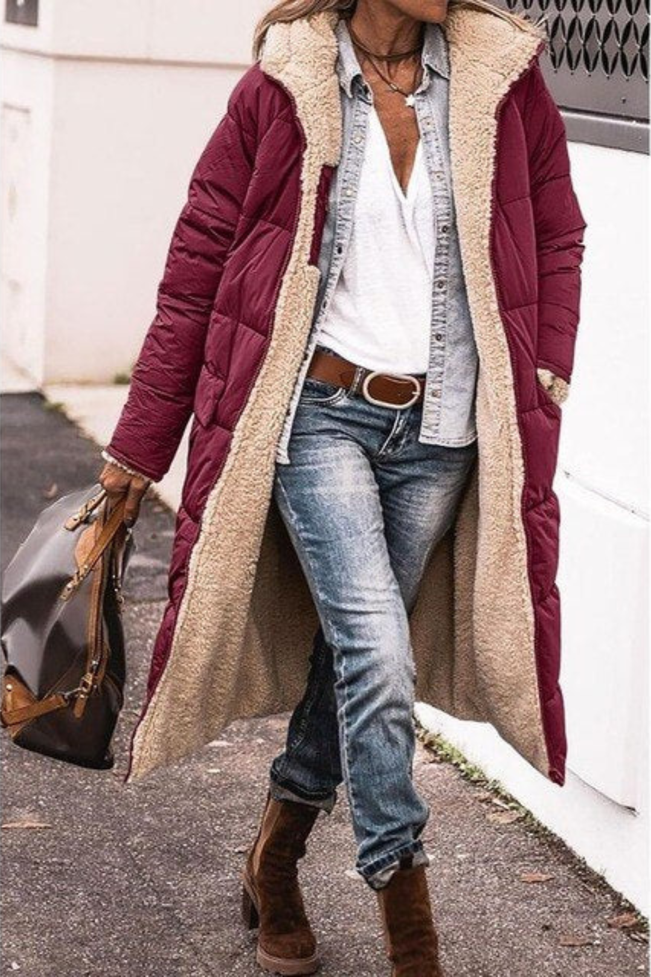 Sasha - Premium Elegant Reversible Coat