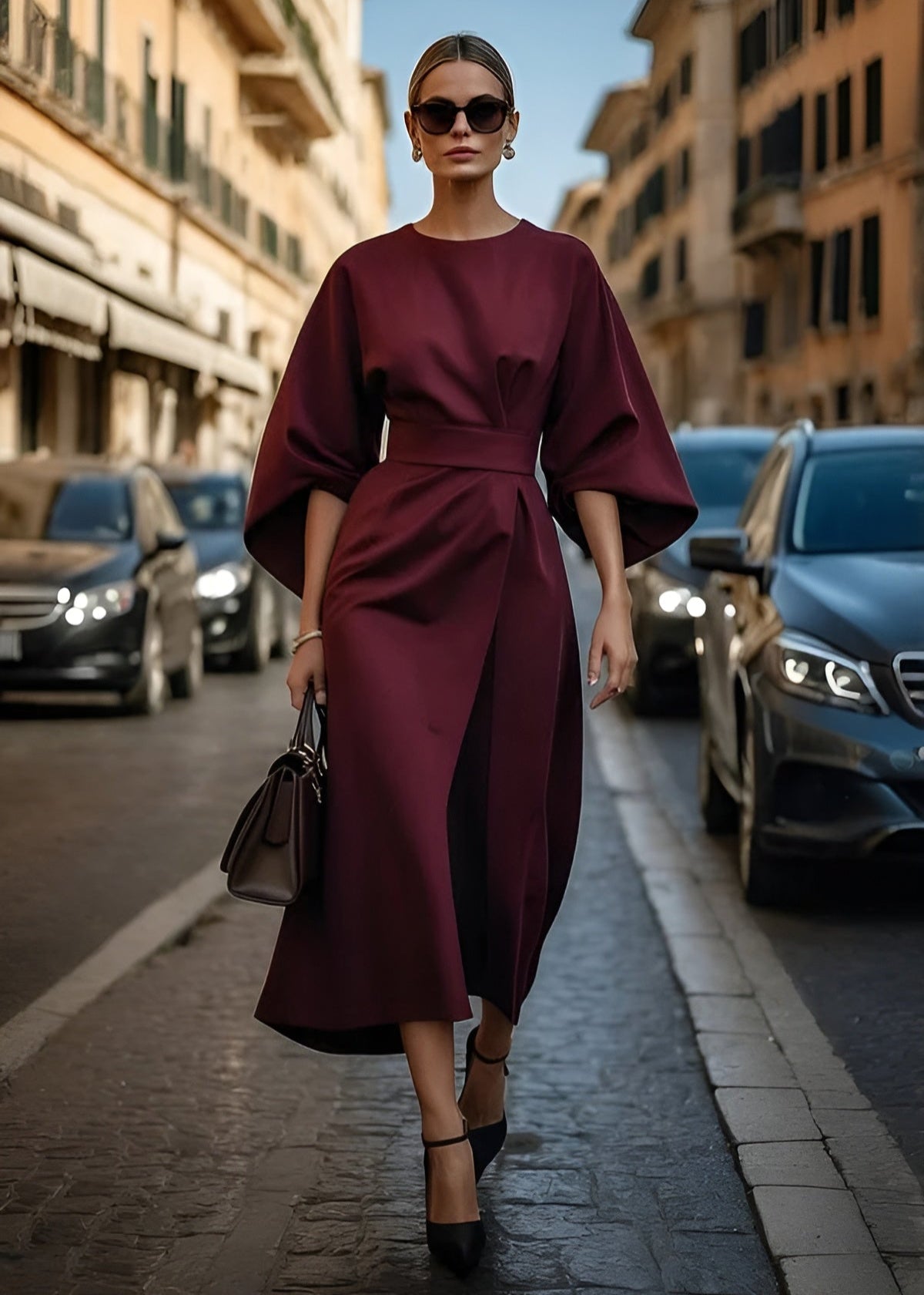 Madison - Elegant Dress with Sleeves