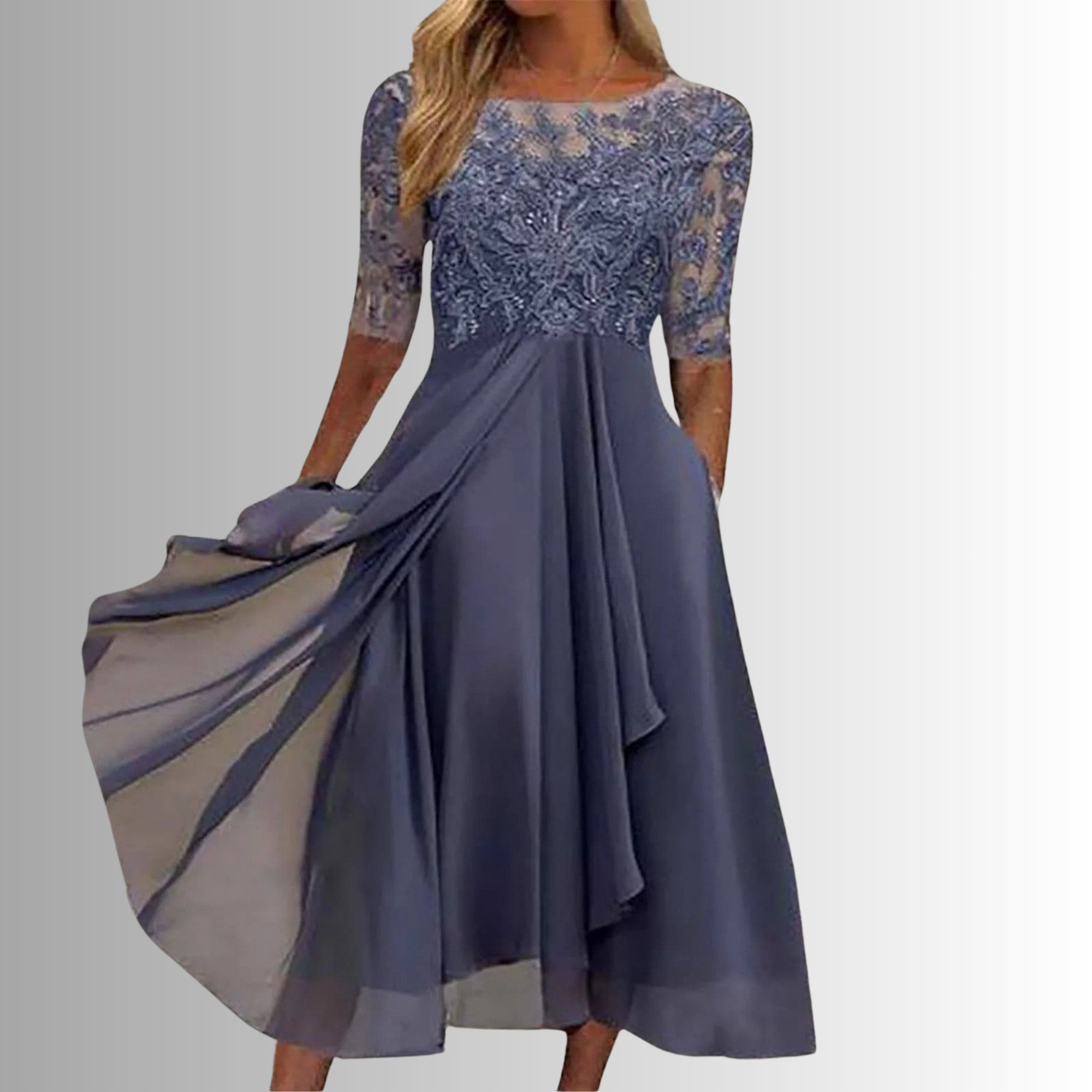 Revel - Timeless Lace Elegance Dress