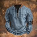 VAELITHYN – KNITTED SWEATER WITH ZIP DETAIL