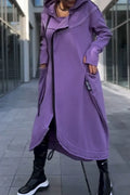 SERENYTHEA – LONG ZIP-UP HOODIE