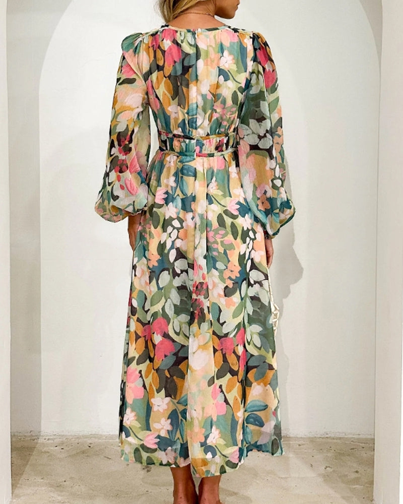 Elvira - Long Boho Style Dress