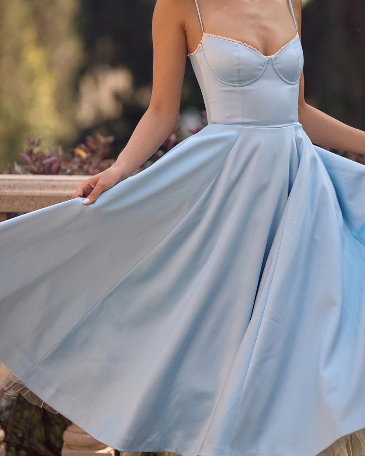 Ophira - Classy Corset Midi Dress