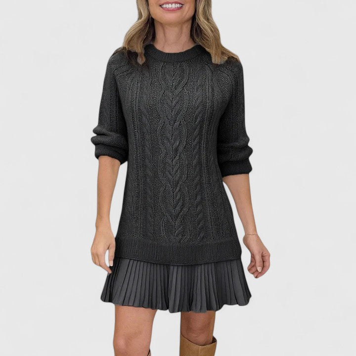 Faerelune- Elegant Sweater Dress