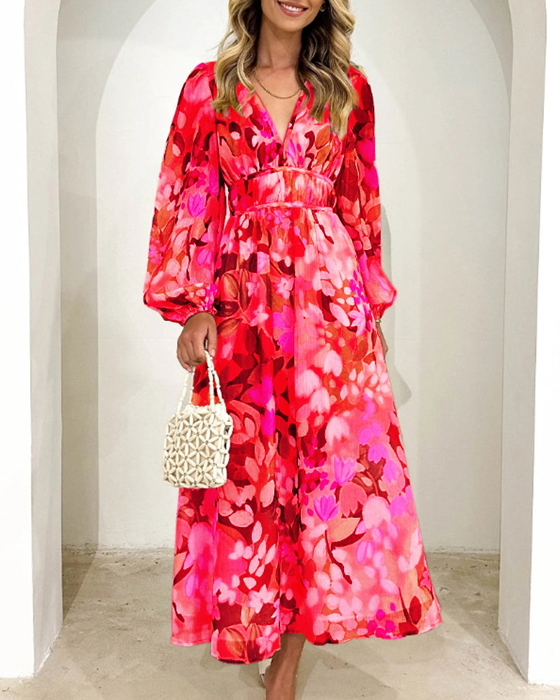 Elvira - Long Boho Style Dress