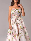 Kelly | Luxe Strapless Dress