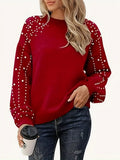 Zevelyn – Knitted Sweater with Round Neck