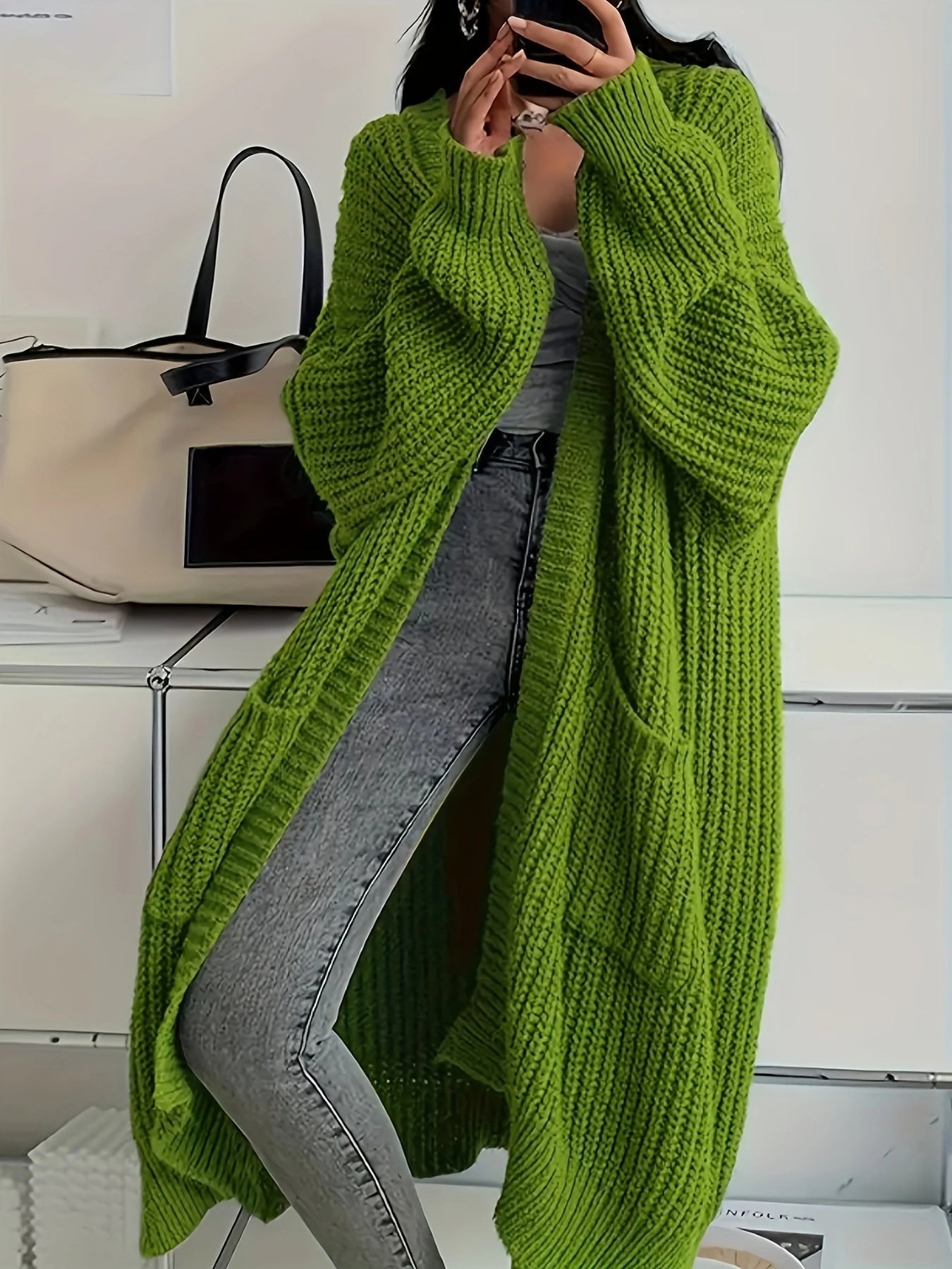 Alice - Cozy Confidence Longline Cardigan