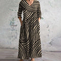 Kaida – Vintage Striped Dress