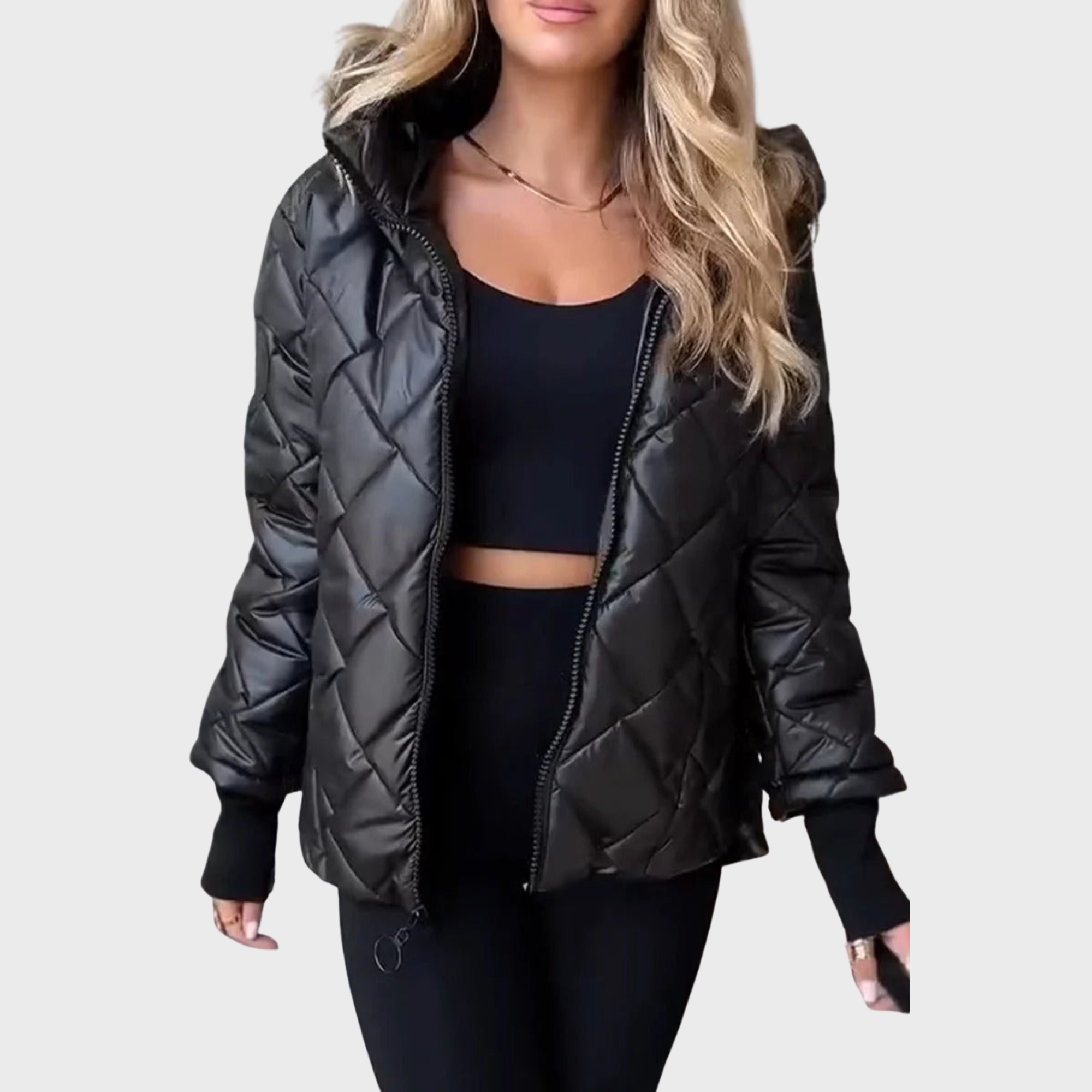 EVELYNRA – WARM HOODED JACKET