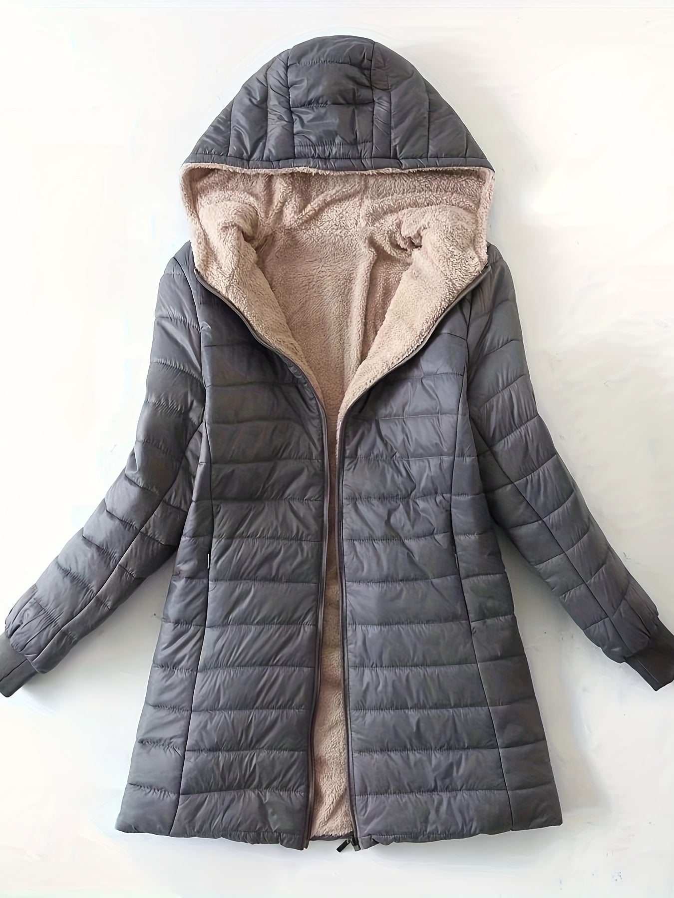 Michèle - Long Waterproof and Elegant Coat
