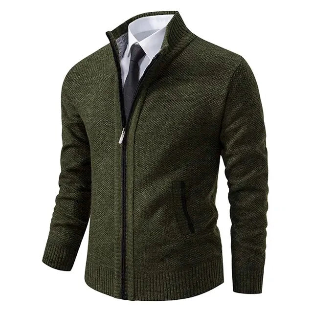 Logan - Zip Cardigan