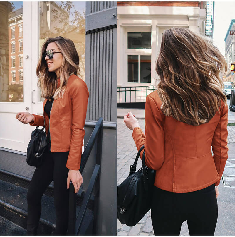 Abigail - Italian Leather Jacket