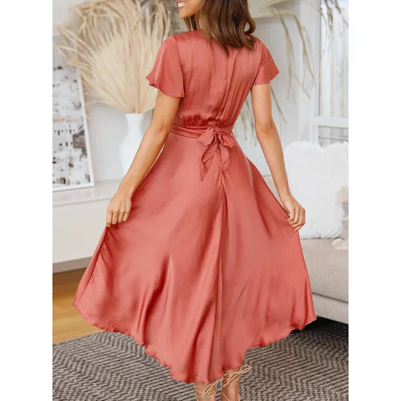 Eva - Rosewood Dress