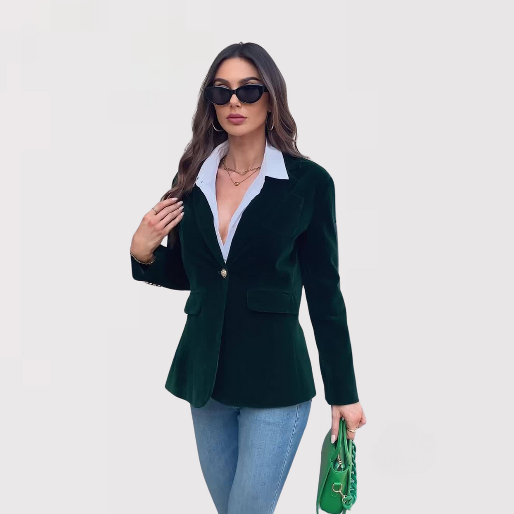 MARLENA - Luxurious Velvet Jacket