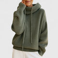 Marie - Cozy Knit Hoodie
