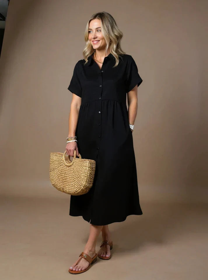 AURELIE – CHIC STRIPED DRESS WITH TIMELESS STYLE