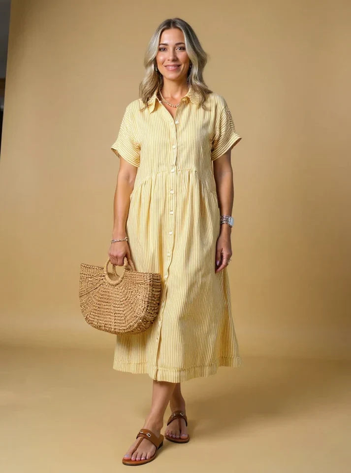 AURELIE – CHIC STRIPED DRESS WITH TIMELESS STYLE