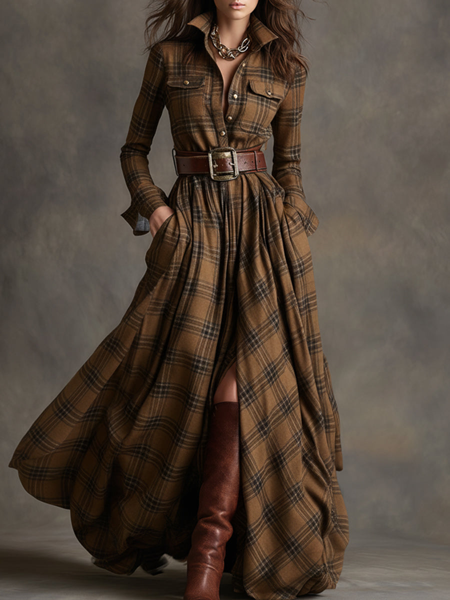 EVELYN – CLASSIC ELEGANT SHIRT DRESS