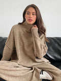 Anne - Turtleneck Knit Set