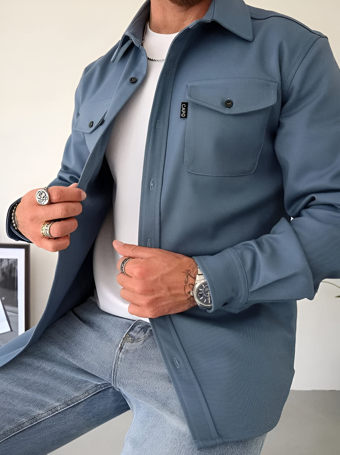 BENTON – CASUAL SHIRT JACKET
