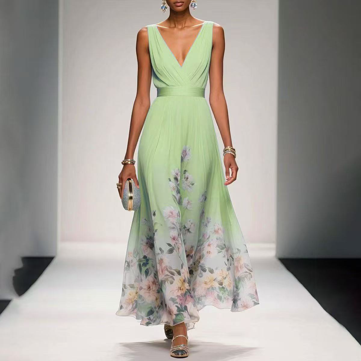 MIRELA – ELEGANT SUMMER DRESS