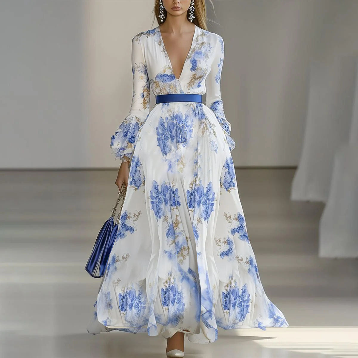 SOLARIA – ELEGANT MAXI DRESS