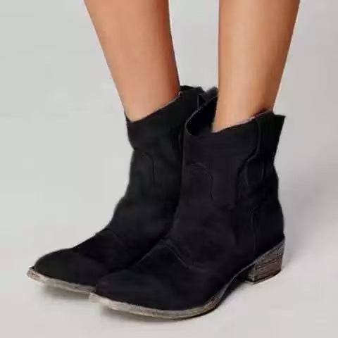 CIARA – SUEDE ANKLE BOOTS PREMIUM