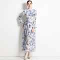 AERIS – ELEGANT INK PRINT DRESS